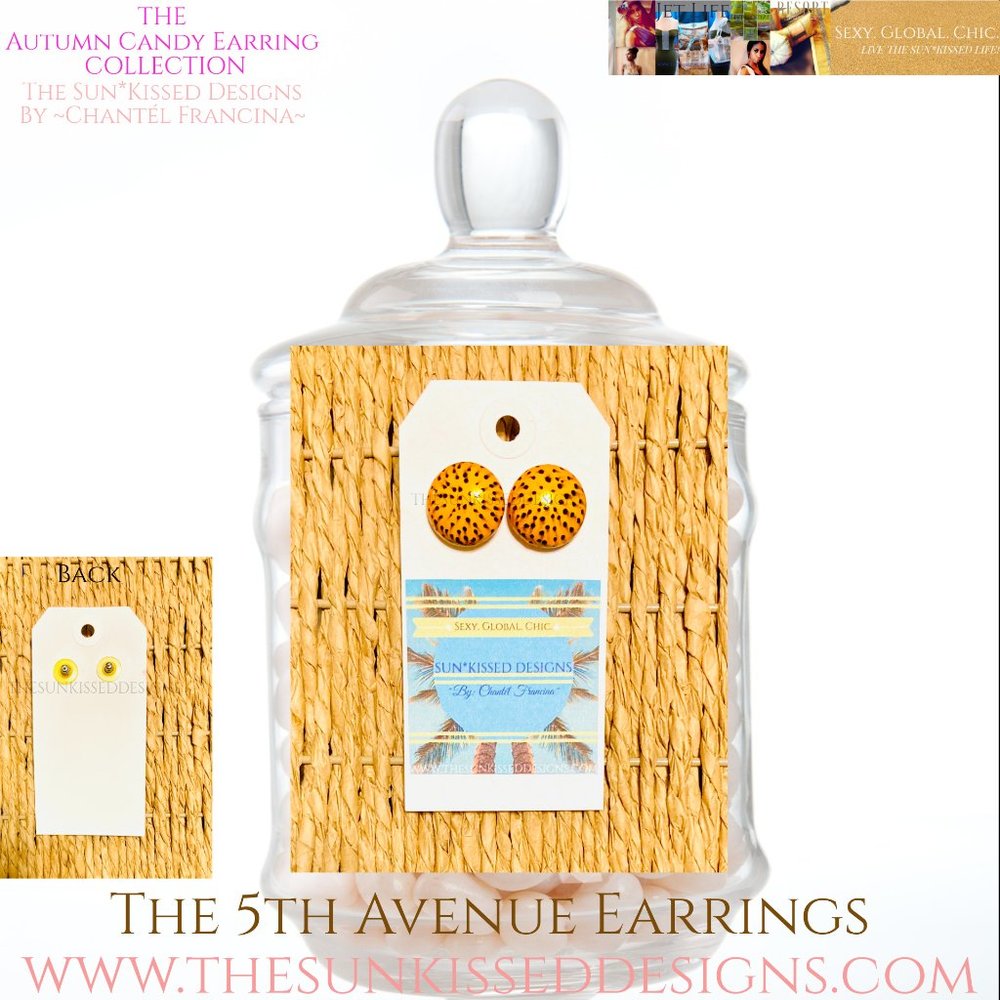 The 5th Avenue Earrings by The Sun*Kissed Designs By ~Chantél Francina~